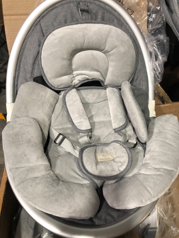 Photo 2 of * used * see all images * 
Baby Swings for Infants, BabyBond Baby Swing, Infant Swing with Bluetooth Music Speaker