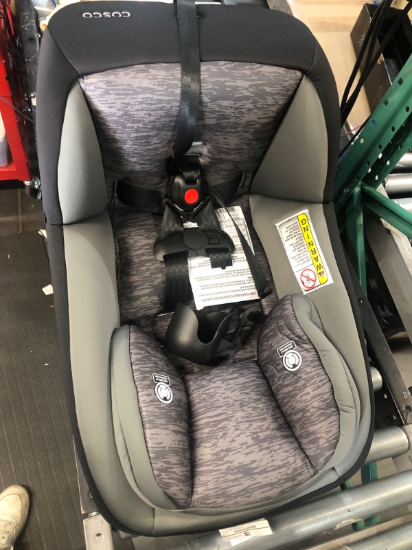 Photo 3 of Cosco Mighty Fit 65 DX Convertible Car Seat (Heather Onyx Gray)