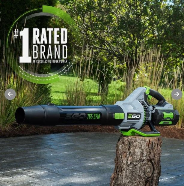 Photo 3 of EGO POWER+ 56-volt 765-CFM 200-MPH Battery Handheld Leaf Blower 5 Ah 
