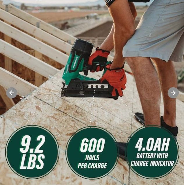 Photo 1 of (READ NOTES) Metabo HPT 3.5-in 21-Degree Cordless Framing Nailer (Battery & Charger Included)
