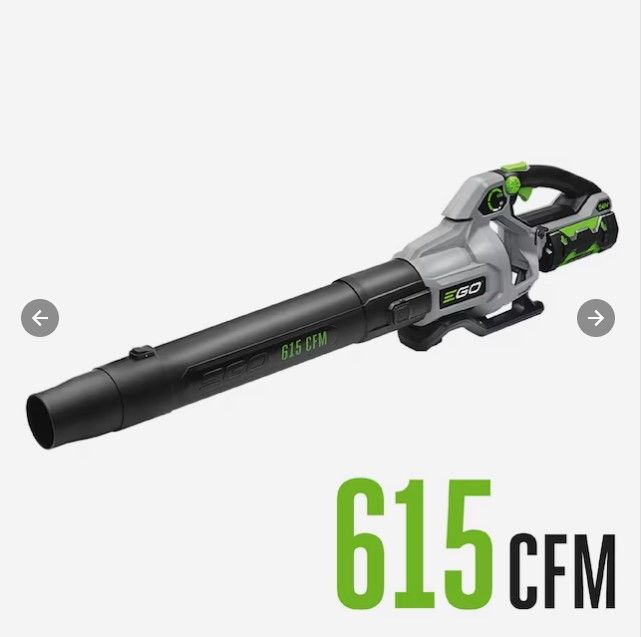 Photo 1 of EGO POWER+ 56-volt 615-CFM 170-MPH Battery Handheld Leaf Blower 2.5 Ah (Battery and Charger Included)
