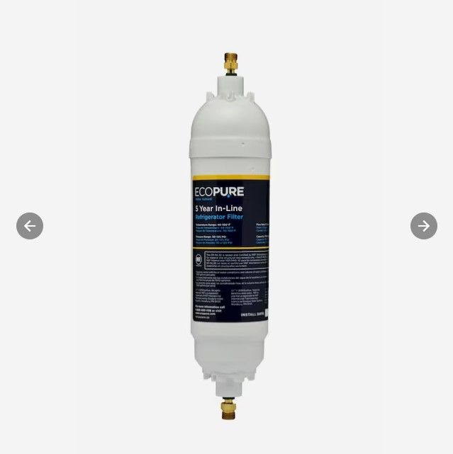 Photo 1 of Ecopure 60-Month In-line Refrigerator Water Filter
