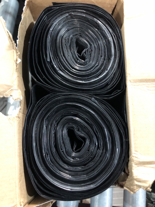 Photo 2 of (READ NOTES) Contractor's Choice Contractor 42-Gallons Black Outdoor Plastic Construction Flap Tie Trash Bag (24-Count)
