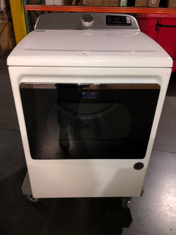 Photo 3 of (READ NOTES) Maytag 27 Inch Wide 7.4 Cu. Ft. Electric Dryer with Smart Control
