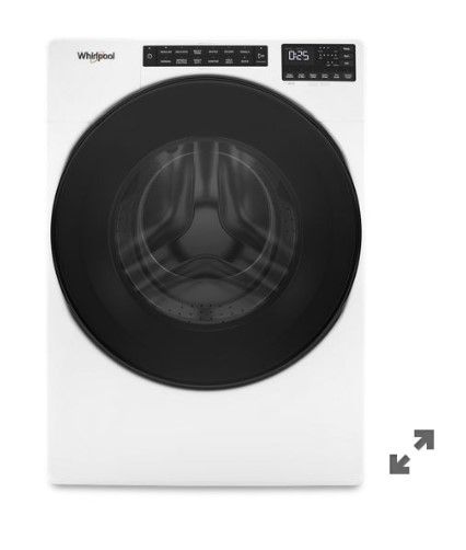 Photo 1 of (READ NOTES) WHIRLPOOL 4.5 Cu. Ft. Front Load Washer with Quick Wash Cycle
