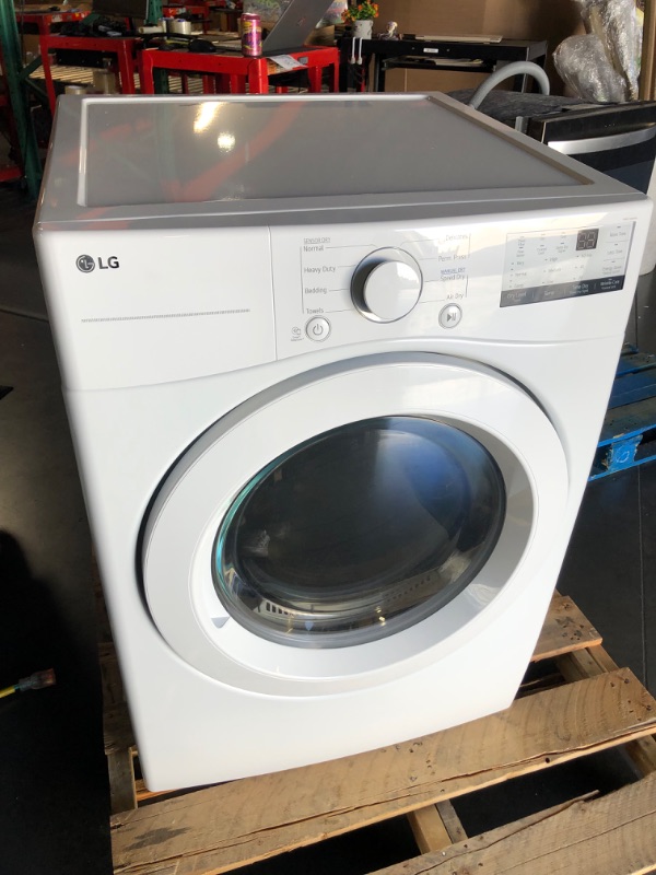Photo 1 of (READ NOTES) LG 7.4 cu. ft. Ultra Large Capacity Electric Dryer DLE3400W