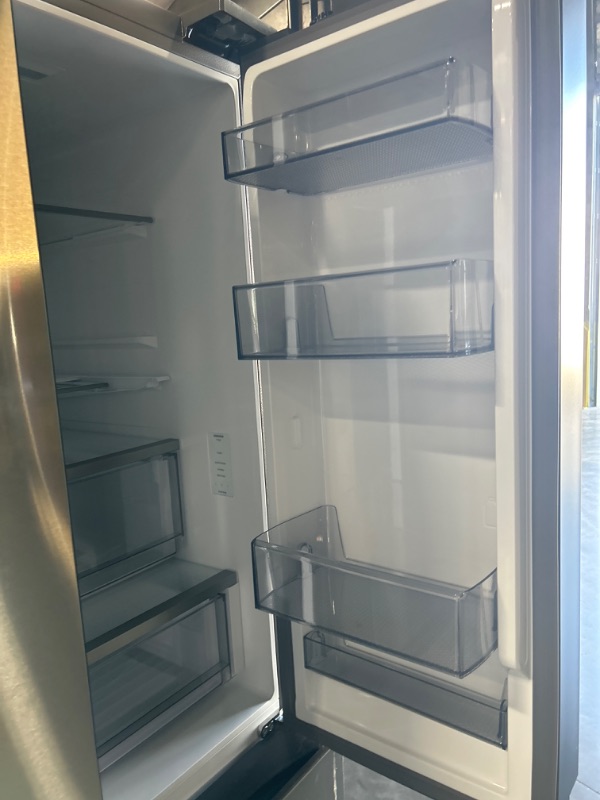 Photo 4 of **STOCK IMAGE IS A REFERENCE**  SAMSUNG RF30BB6200QL 30 Cu. Ft. Stainless Steel Bespoke 3-Door French Door Refrigerator