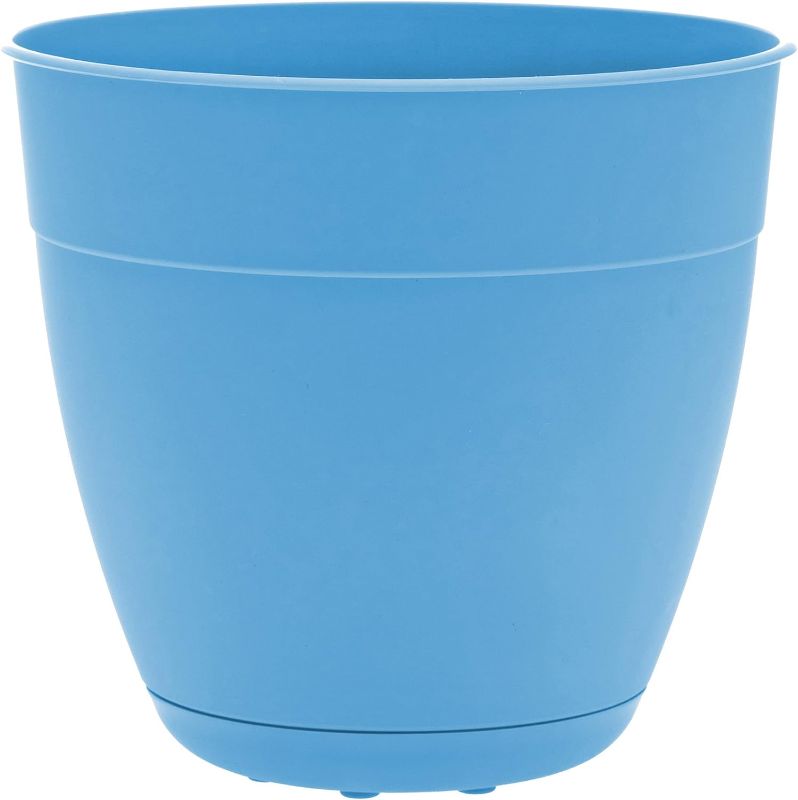 Photo 1 of (READ NOTES) Bloem Dayton Recycled Plastic Planter 20" Blue (DAY2071) Blue 20"