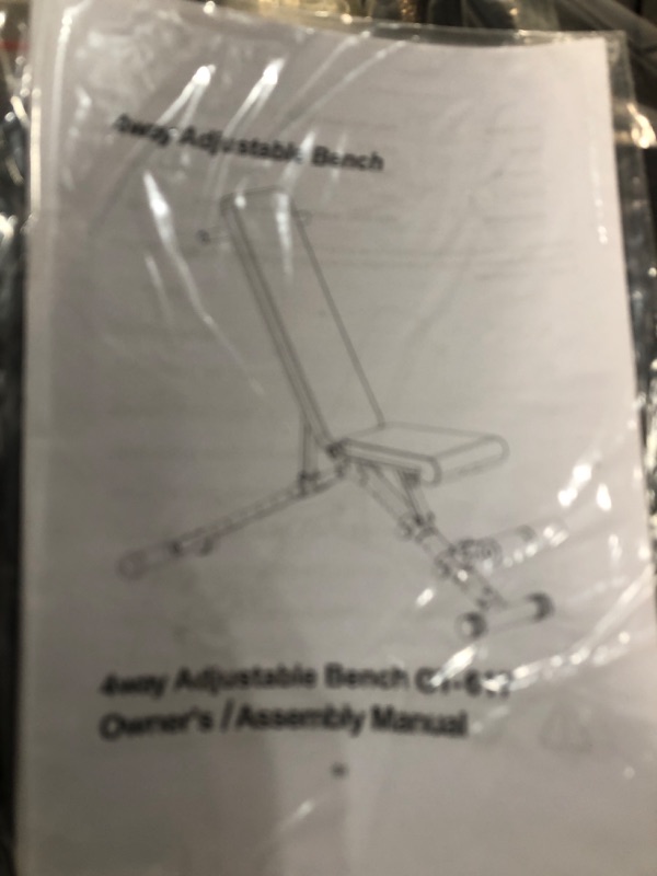 Photo 3 of (READ NOTES) BARWING 10-7-4-3 Weight Bench Adjustable Exercise | 800 LB Heavy Incline Decline Bench Press for Home Gym More Stable and Posture Adjustments | 5 Min Easy Assembly Foldable Training Lifting Bench | Dragon Flag Handle for Abdominal Arm Workout