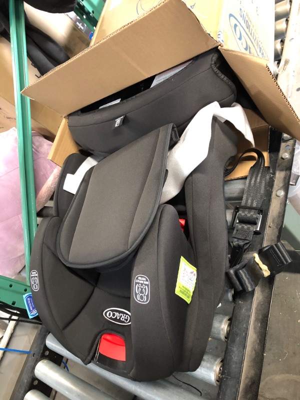 Photo 3 of Graco Tranzitions 3 in 1 Harness Booster Seat, Proof Tranzitions Black