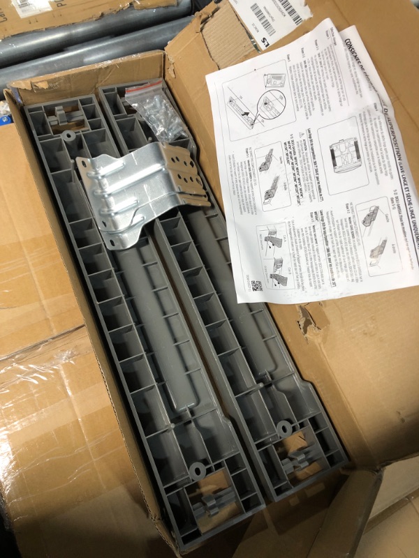 Photo 1 of (READ NOTES) SKK-7A Stacking Kit - Compatible With Samsung Washer & Dryer (27 Inch Front Load) - Replaces SK-5A SK-5AXAA SKK-8K SKK8K Stacking Kit