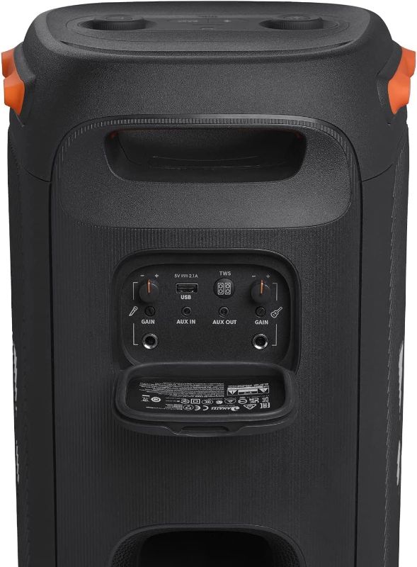 Photo 4 of (READ NOTES) JBL PartyBox 110 - Portable Party Speaker with Built-in Lights, Powerful Sound and deep bass, Black