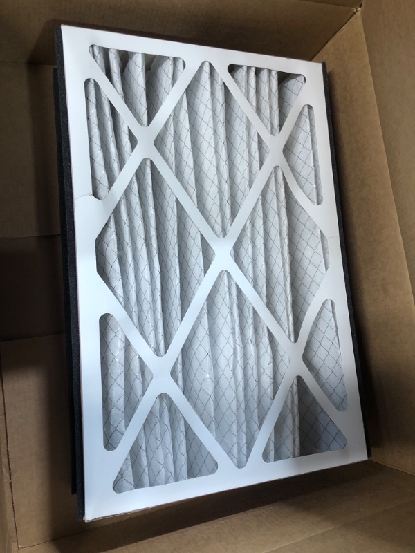 Photo 3 of (READ NOTES) Filtrete 16x25x5, AC Furnace Air Filter, MPR 1550 DP, Healthy Living Ultra Allergen Deep Pleat, 1-Pack (Actual Dimensions 15.62x24.12x4.87)
