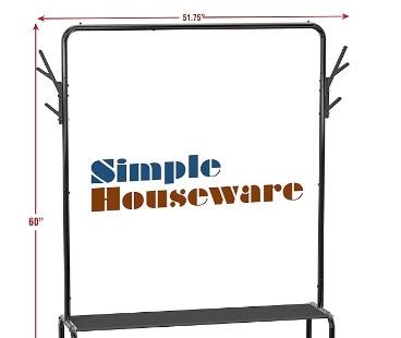 Photo 1 of (READ NOTES) Simple Houseware Garment Rack