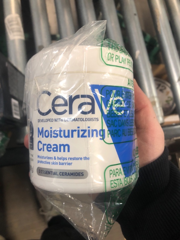 Photo 2 of (READ NOTES) CeraVe Moisturizing Cream | Body and Face Moisturizer for Dry Skin | Body Cream with Hyaluronic Acid and Ceramides | Normal | Fragrance Free | 19 Oz | Packages May Vary 19oz Cream