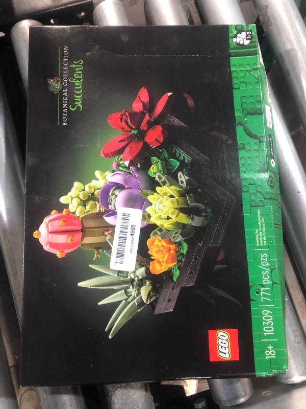 Photo 3 of (READ NOTES) LEGO Icons Succulents 10309 Building Set for Adults (771 Pieces)