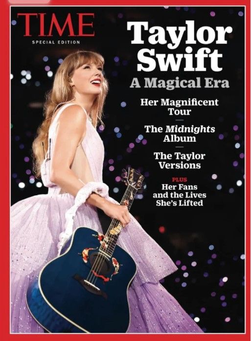 Photo 1 of (2 COPY) TAYLOR SWIFT - TIME SPECIAL MAGAZINE - THE MAGICAL ERA - BRAND NEW 2023
