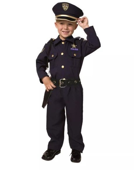 Photo 1 of (READ NOTES) Dress Up America Deluxe Police Officer Dress Up Costume Set For Toddlers
