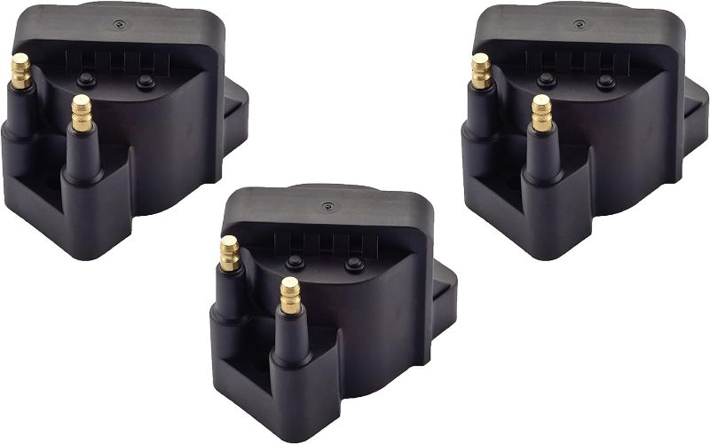 Photo 1 of (READ NOTES) ENA Set of 3 Ignition Coil Pack Compatible with Buick Cadillac Chevrolet Oldsmobile Pontiac Allure LeSabre Camaro Impala 88 98 Bonneville Grand Prix Firebird 3.8L V6 Replacement For C849 DR39 5C1058
