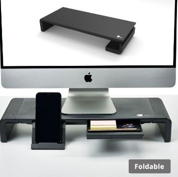 Photo 1 of (READ NOTES) Stylish Foldable Monitor Stand
