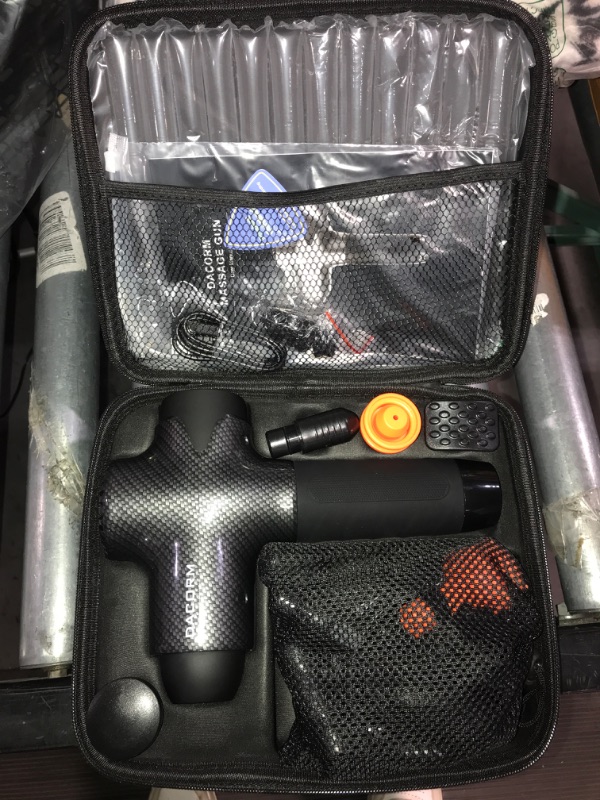 Photo 2 of (READ NOTES) DACORM Massage Gun, Percussion Muscle Massage Gun for Athletes, Handheld Deep Tissue Massager, Super Quiet Portable Electric Sport Massager of Y8 Pro Max....
