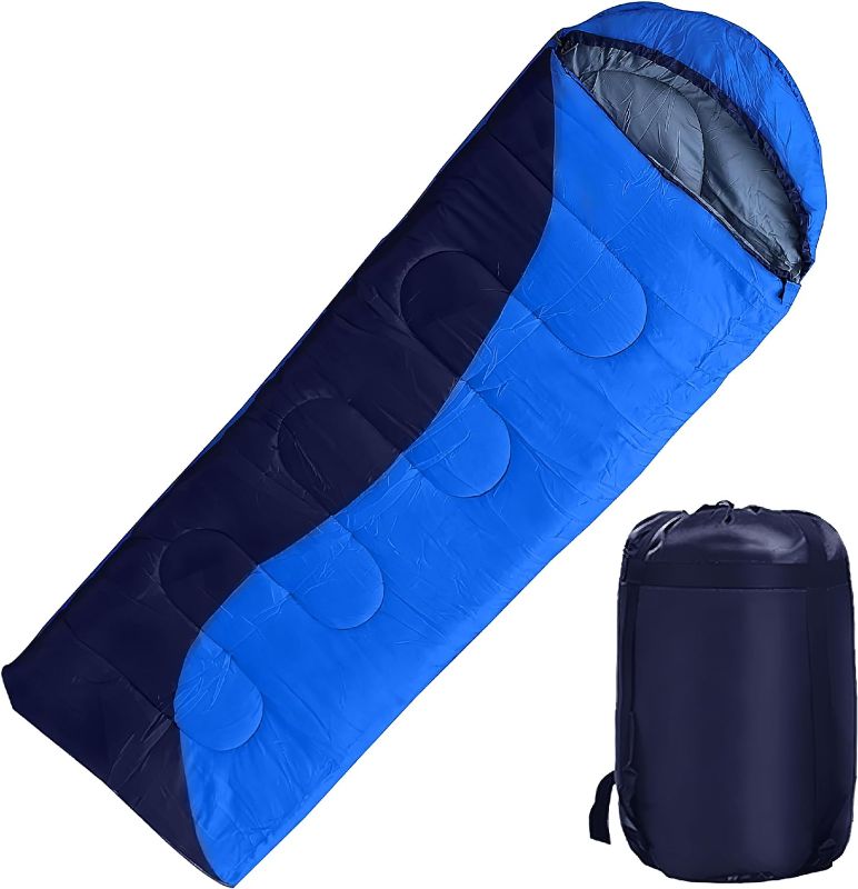 Photo 1 of Can be Attached Envolope Sleeping Bag - Excellent for Camping, Very Warm and Comfortable, withstands Cold climates, Adult and Children Sizes, Excellent...
