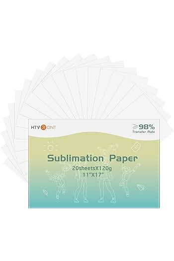 Photo 1 of HTVRONT Sublimation Paper - Sublimation 