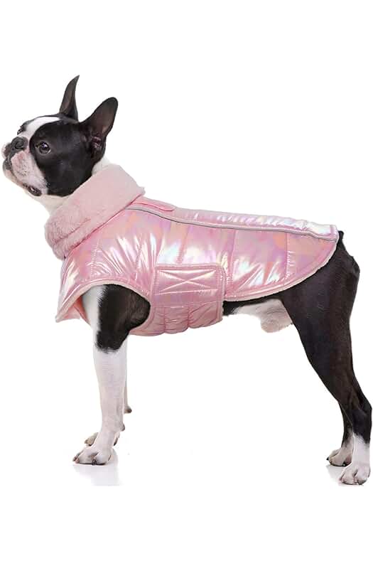 Photo 1 of IECOii Dog Coat,Fleece Warm Dog Winter Coat -L