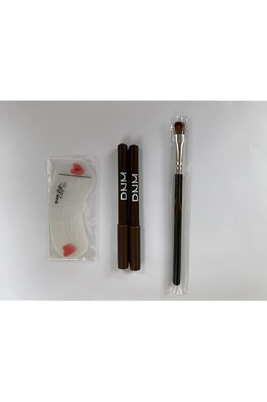 Photo 1 of 2 pack short eyebrow pencil with 1 pack eyebrow brush