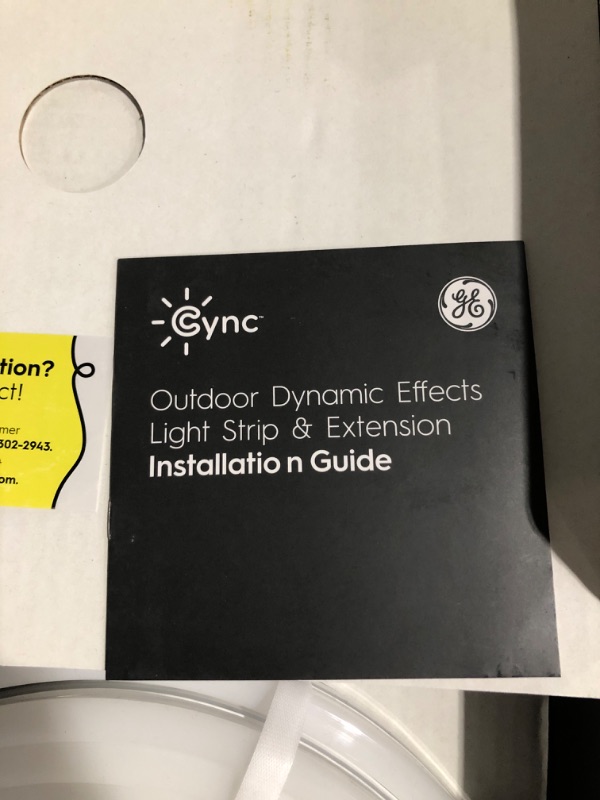 Photo 6 of * see all images *
GE Lighting CYNC Dynamic Effects LED Smart Light Strip, Full Color, Waterproof Outdoor Light Strip, Bluetooth and Wi-Fi Enabled