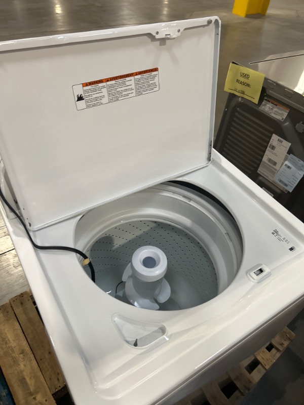 Photo 6 of Whirlpool 3.5-cu ft High Efficiency Agitator Top-Load Washer (White)