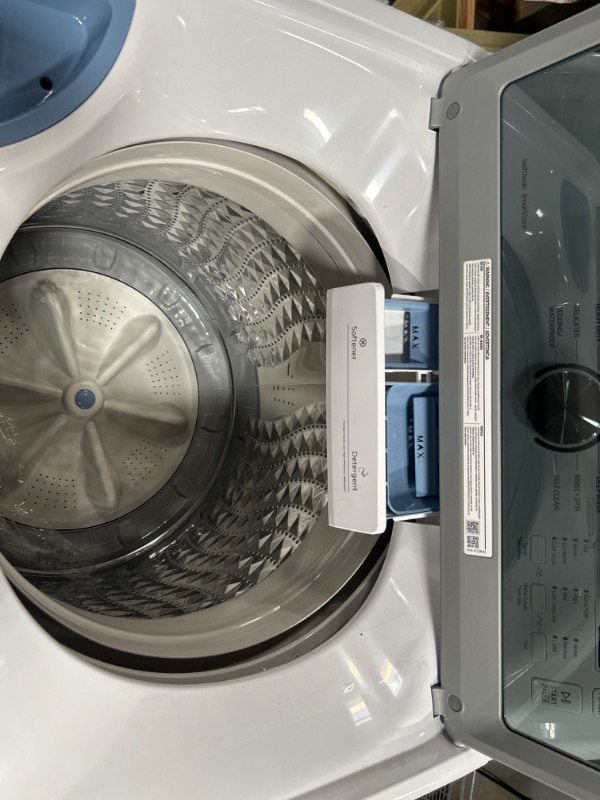 Photo 6 of Samsung 4.5-cu ft Impeller Top-Load Washer (White)