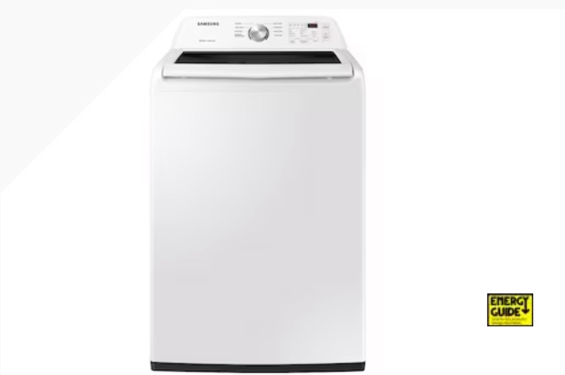 Photo 1 of Samsung 4.5-cu ft Impeller Top-Load Washer (White)