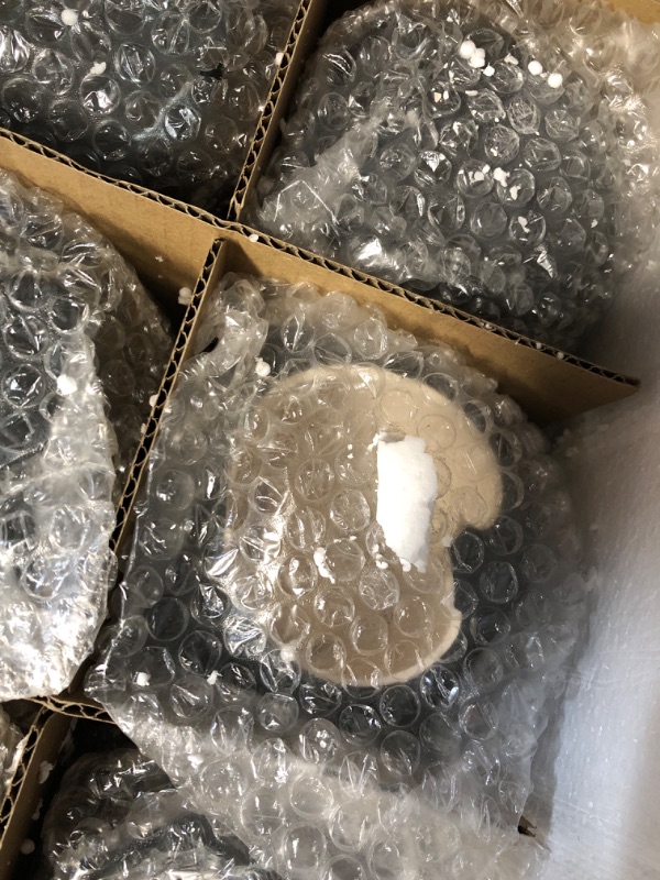 Photo 1 of **AT LEAST ONE IS BROKEN**
Suzile 50 Pcs Fire Ceramic Balls Bulk 3 Inch and 4 Inch Double Size Round Ceramic Fire Stones