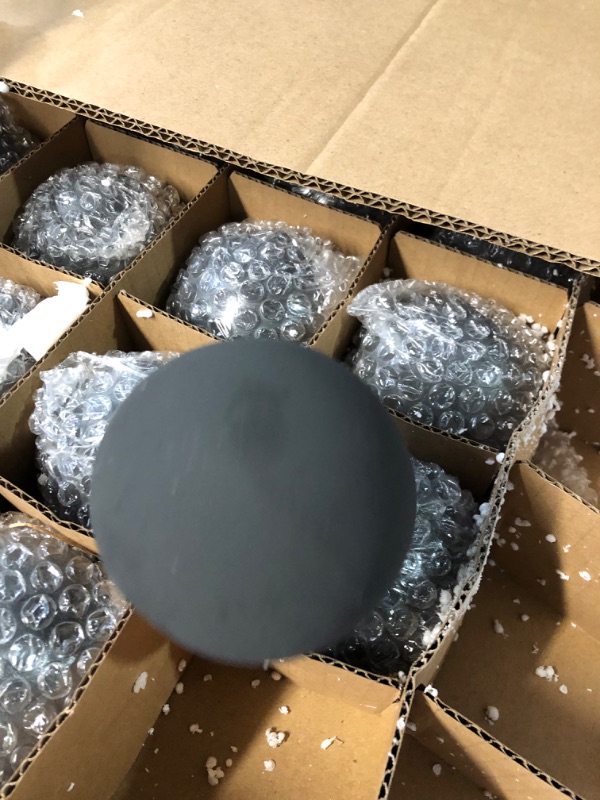 Photo 1 of **AT LEAST ONE IS BROKEN**
Suzile 50 Pcs Fire Ceramic Balls Bulk 3 Inch and 4 Inch Double Size Round Ceramic Fire Stones