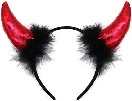 Photo 1 of Gllitter Devil Horns Two Pack 
