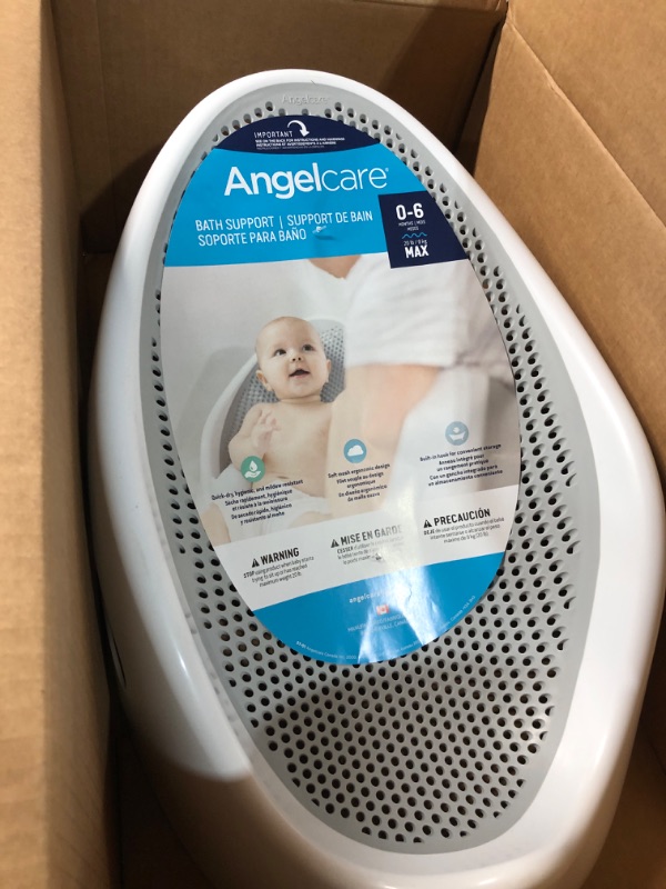 Photo 2 of Angelcare Baby Bath Support (Grey) | Ideal for Babies Less than 6 Months Old