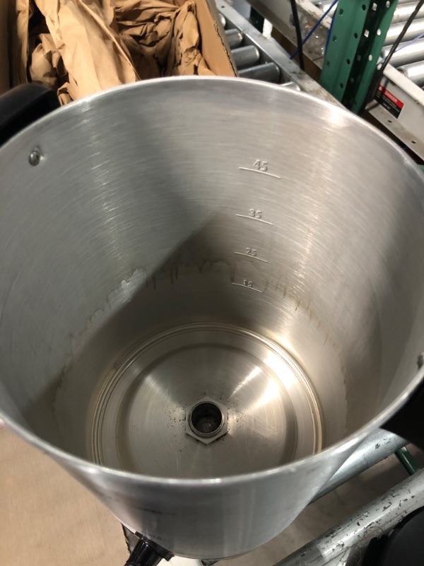 Photo 1 of **DOES NOT POWER ON - USED/PARTS ONLY NON REFUNDABLE**
Hamilton Beach Coffee Urn - 42 Cup(s) - Multi-serve - Silver - Aluminum