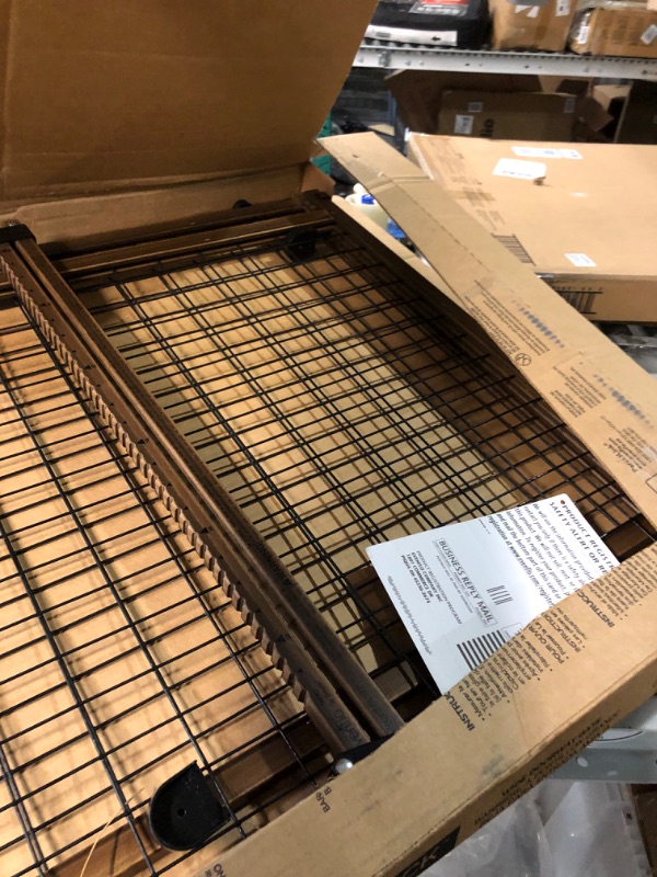 Photo 1 of Position & Lock Tall & Wide Baby Gate, Pressure-Mounted, Farmhouse Collection