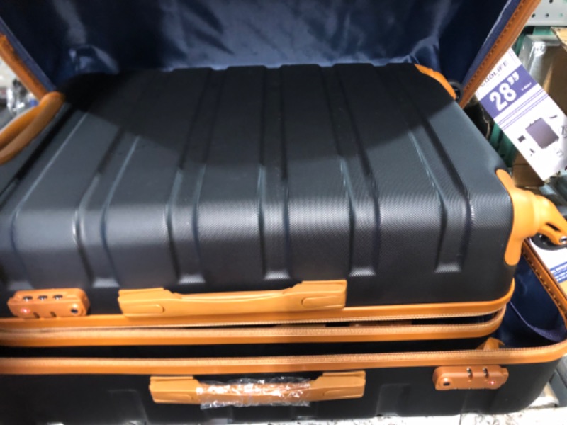 Photo 1 of **4 PIECE NOT 3 PIECE, LIKE NEW** COOLIFE Luggage 4 Piece Set Suitcase Spinner Hardshell Lightweight TSA Lock 4 Piece Set family set