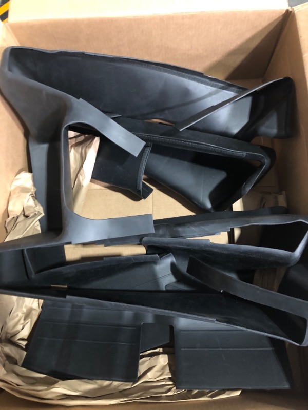 Photo 2 of ***USED***FanpBow Tesla Model Y Underseat Protector Cover, Seat Slide Rail Pad Cover Anti Kick Seat Base Kick Wrap Protectors Corner Cover for 2021-2024 