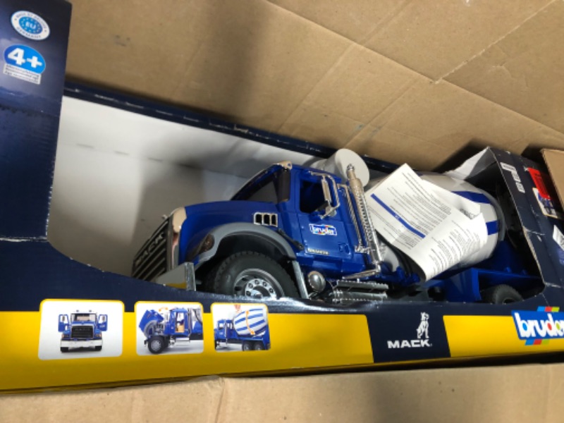 Photo 1 of Bruder 2814 Mack Granite Cement Mixer