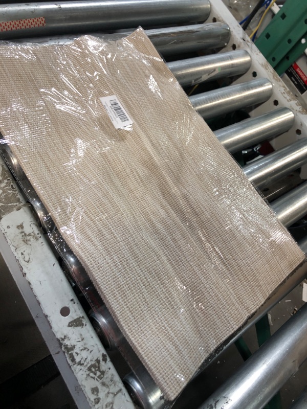 Photo 1 of Emoly Placemats, PVC Waterproof Heat Resistant Placemat, Set of 6 (Beige White)