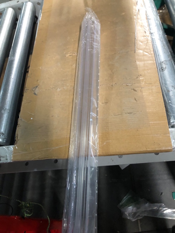 Photo 1 of 2-Pack Butecare Frameless Shower Door Bottom Seal – Stop Shower Leaks and Create a Water Barrier (1/4” x 39”) 1/4'' Bottom
