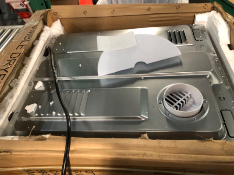 Photo 1 of CTT 2.0 Cu.ft. Electric Portable Compact Clothes Dryer, Laundry Dryer, Mini Dryer, 8.8Lbs, 110V 800W Gray