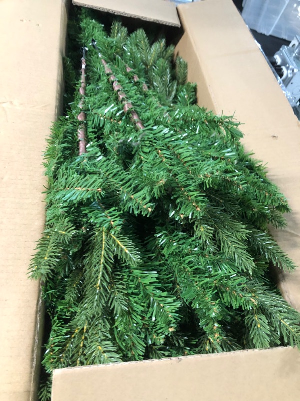 Photo 3 of 6ft Premium Hinged Artificial Holiday Christmas Pine Tree