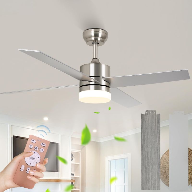 Photo 1 of 
Ceiling Fan with Lights, Modern 48 Inch