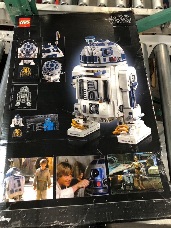 Photo 2 of ***NOT FUNCTIONAL - FOR PARTS ONLY - SEE COMMENTS - NONREFUNDABLE***
LEGO Star Wars R2-D2 75308 Building Set for Adults (2,314 Pieces) Frustration-Free Packaging