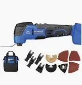 Photo 1 of 
Kobalt Corded 4-Amp Variable Speed 28-Piece Oscillating Multi-Tool Kit with Soft Case