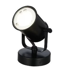 Photo 1 of  Style Selections 5.5-in Adjustable Black Swing-arm Desk Lamp with Metal Shade
